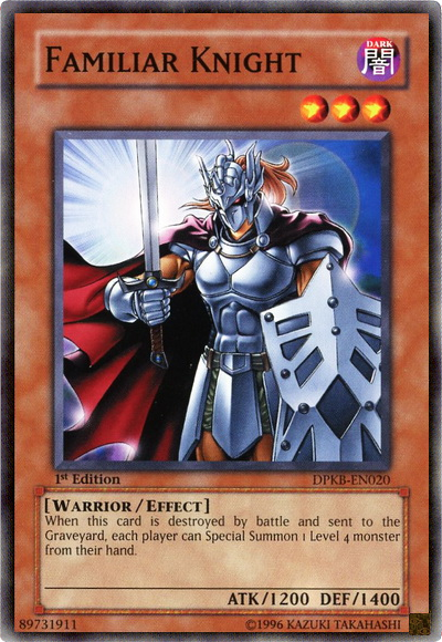 Knight Familiar [DPKB-EN020] Common 