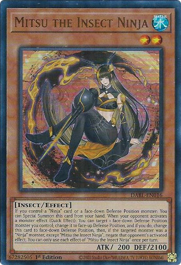Mitsu the Insect Ninja [DABL-EN016] Ultra Rare 