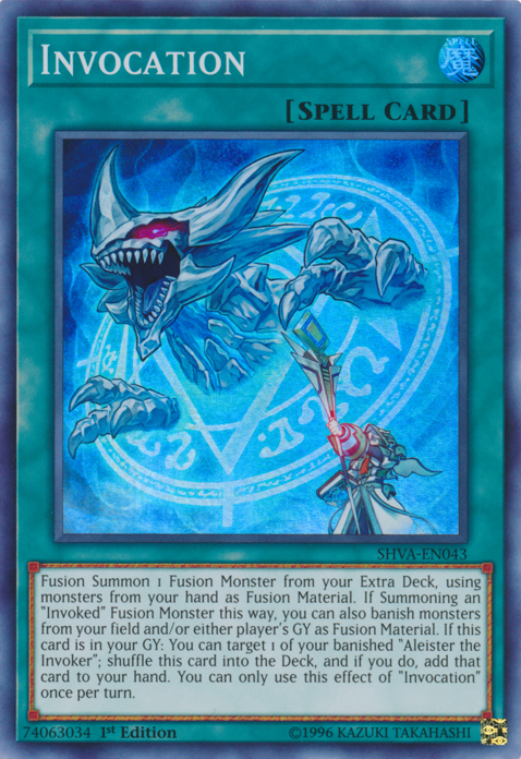 Invocation [SHVA-EN043] Super Rare 