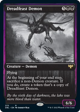 Dreadfeast Demon [Innistrad: Double Feature] 