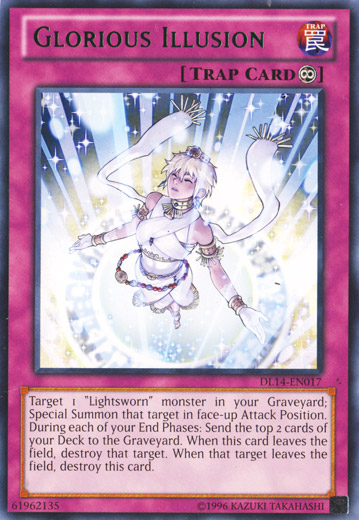 Glorious Illusion (Green) [DL14-EN017] Rare 