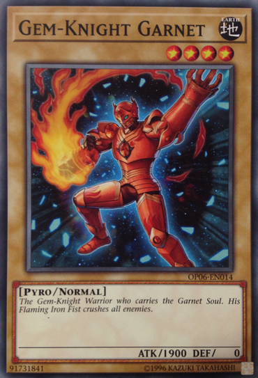 Gem-Knight Garnet [OP06-EN014] Common 