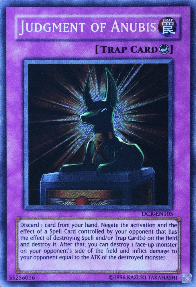 Judgment of Anubis [DCR-EN105] Secret Rare 