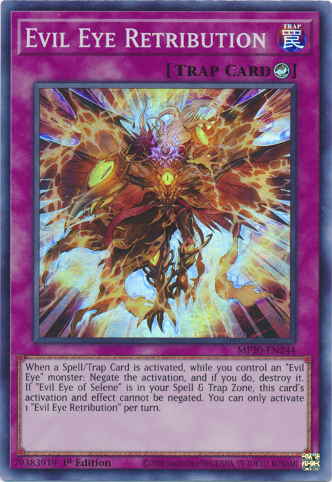 Evil Eye Retribution [MP20-EN244] Super Rare 