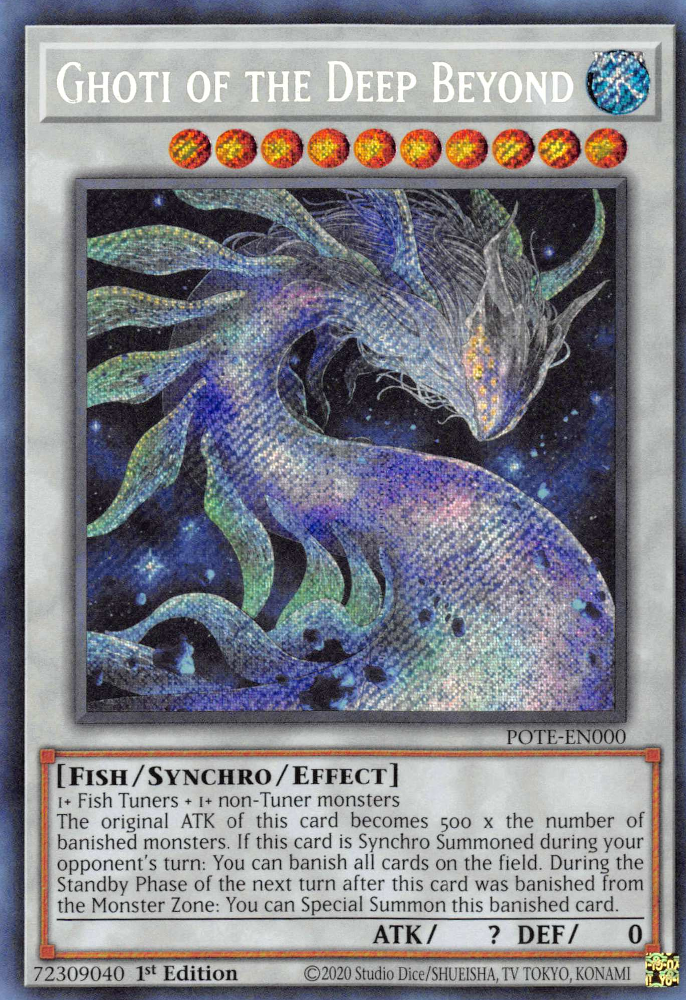 Ghoti of the Deep Beyond [POTE-EN000] Secret Rare 