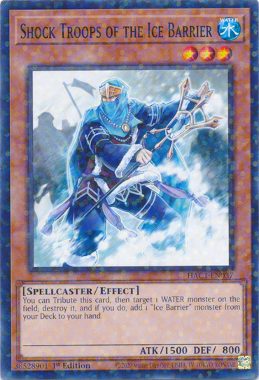 Shock Troops of the Ice Barrier (Duel Terminal) [HAC1-EN037] Common 