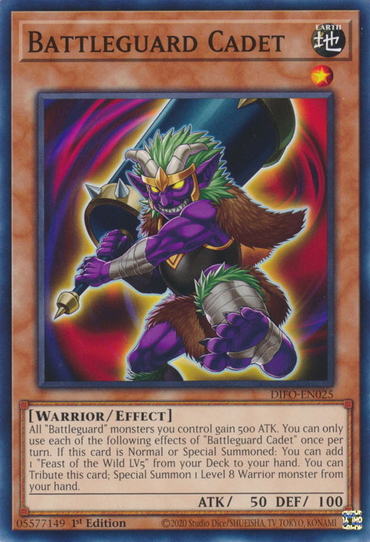 Battleguard Cadet [DIFO-EN025] Common 
