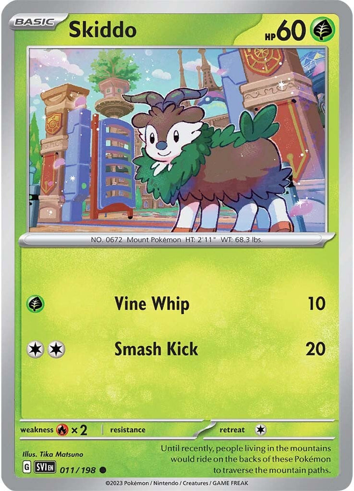 Skiddo (011/198) [Scarlet & Violet: Base Set]