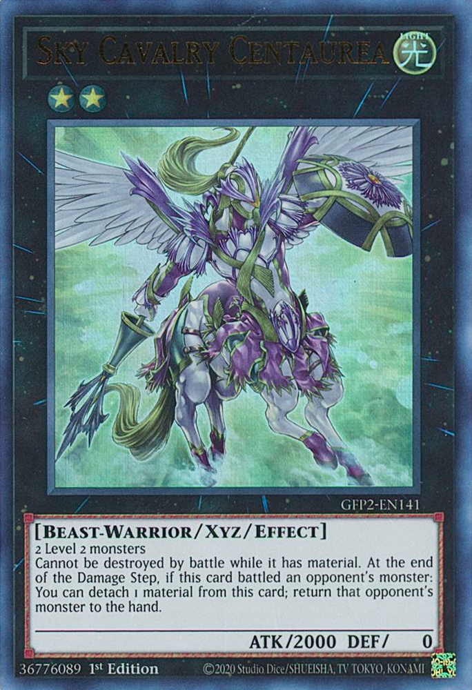 Sky Cavalry Centaurea [GFP2-EN141] Ultra Rare 