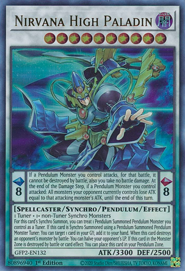 Nirvana High Paladin [GFP2-EN132] Ultra Rare 