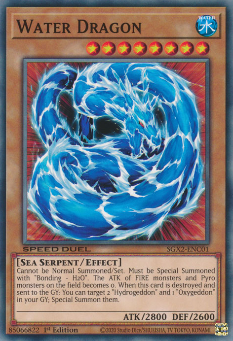 Water Dragon [SGX2-ENC01] Common 
