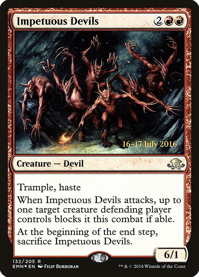 Impetuous Devils [Eldritch Moon Prerelease Promos] 