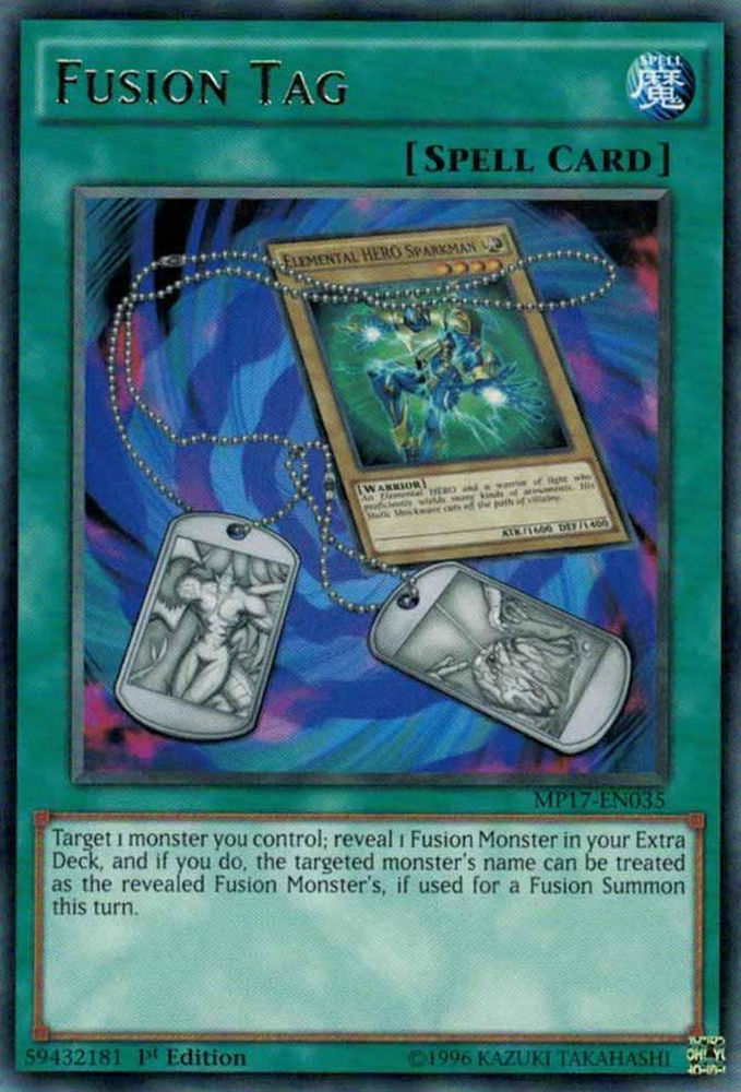 Fusion Tag [MP17-EN035] Rare 