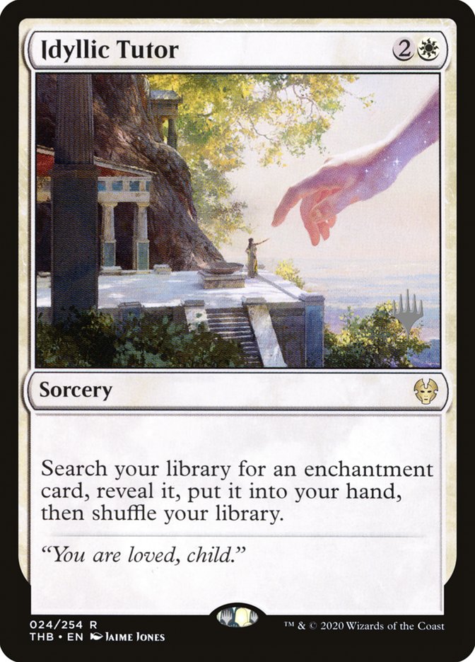 Idyllic Tutor (Promo Pack) [Theros Beyond Death Promos]