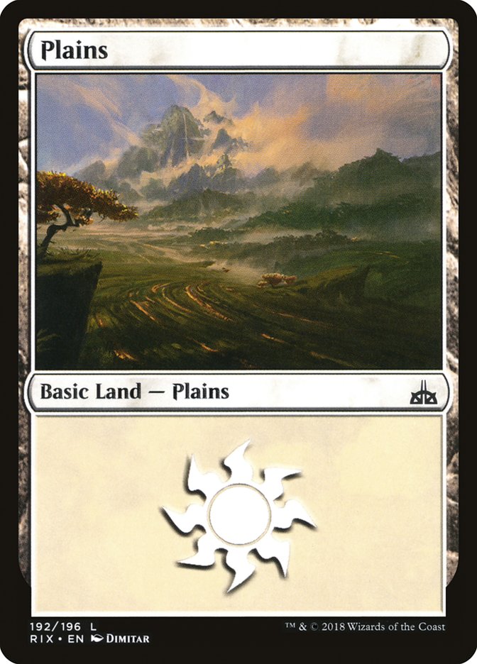 Plains (192) [Rivals of Ixalan] 