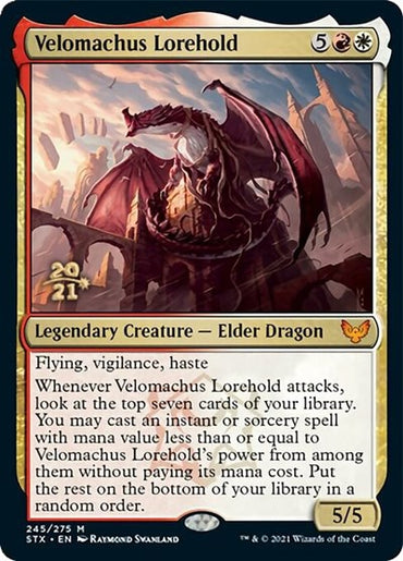 Velomachus Lorehold [Strixhaven: School of Mages Prerelease Promos] 