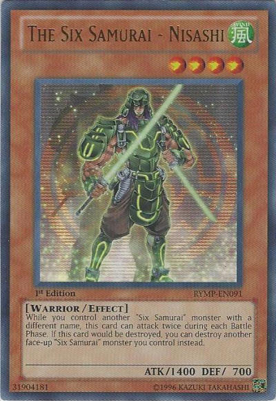 The Six Samurai - Nisashi [RYMP-EN091] Ultra Rare 