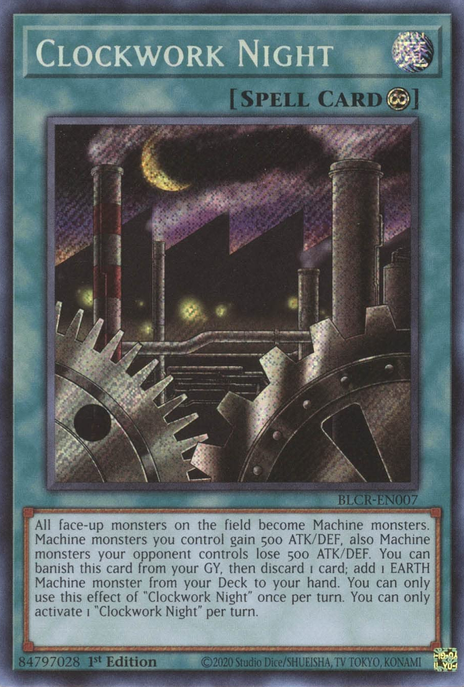 Clockwork Night [BLCR-EN007] Secret Rare 
