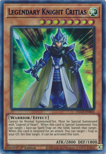 Legendary Knight Critias (Purple) [DLCS-EN002] Ultra Rare 