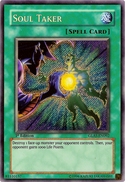 Soul Taker [GLAS-EN092] Secret Rare 