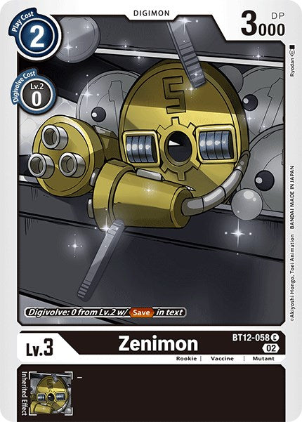Zenimon [BT12-058] [Across Time]