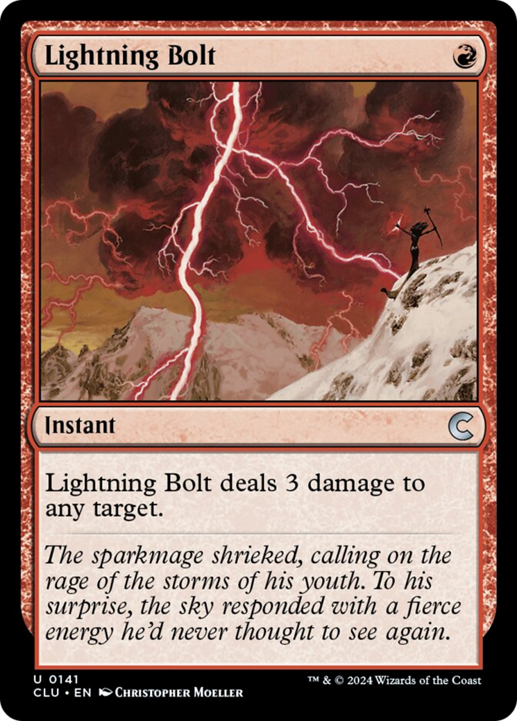 Lightning Bolt [Ravnica: Clue Edition] 