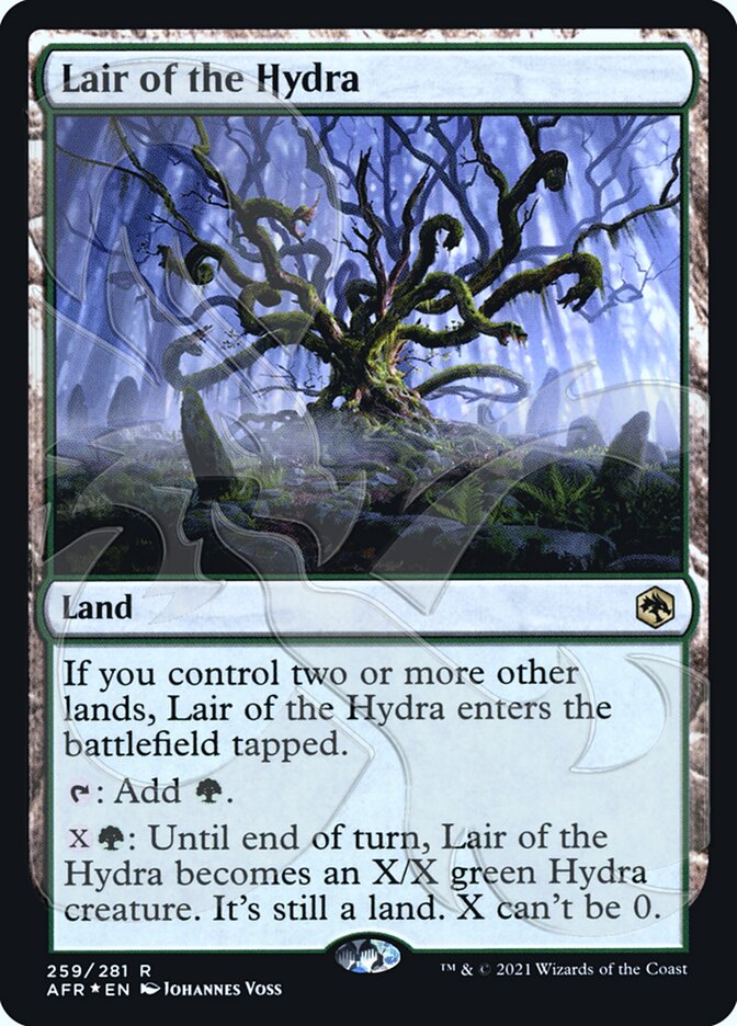 Lair of the Hydra (Ampersand Promo) [Dungeons & Dragons: Adventures in the Forgotten Realms Promos] 