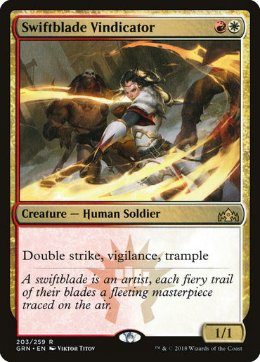 Swiftblade Vindicator [Guilds of Ravnica] 