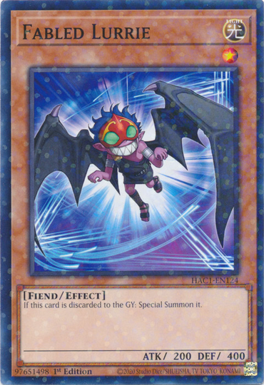 Fabled Lurrie (Duel Terminal) [HAC1-EN124] Common 