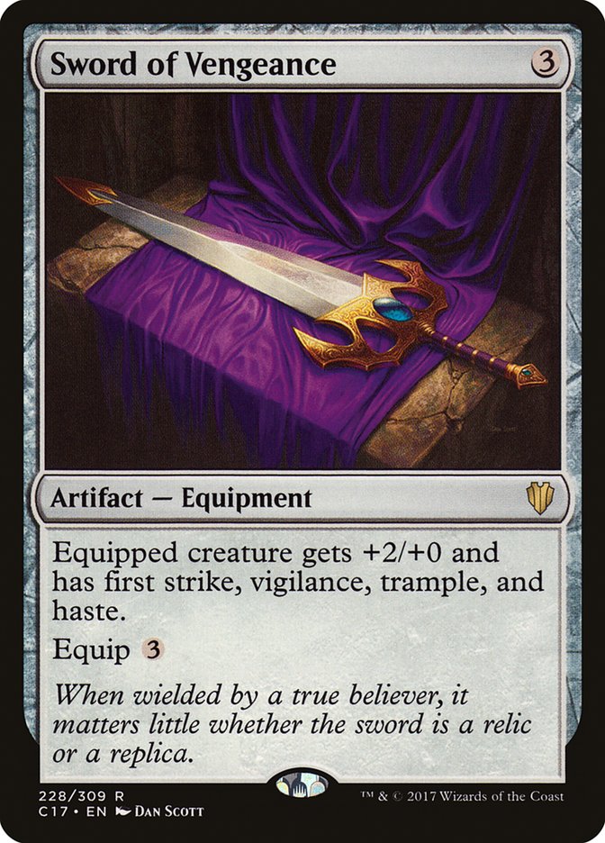 Sword of Vengeance [Commander 2017] 