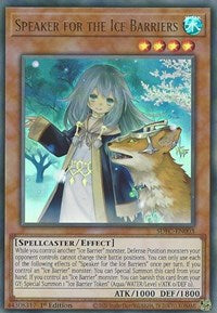 Speaker for the Ice Barriers [SDFC-EN003] Ultra Rare 