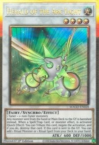 Herald of the Arc Light [MAGO-EN028] Gold Rare 