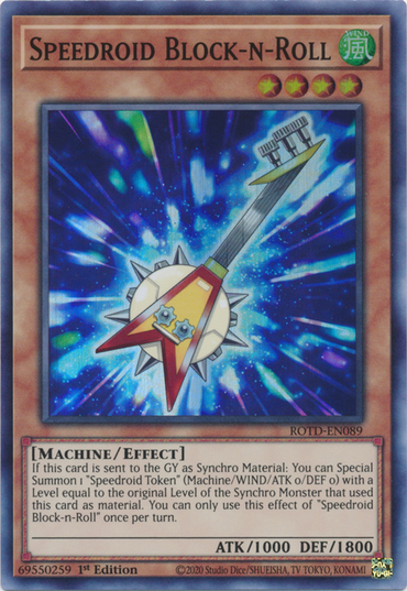 Speedroid Block-n-Roll [ROTD-EN089] Super Rare 