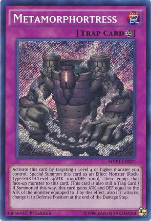 Metamorphortress [MVP1-ENS27] Secret Rare 