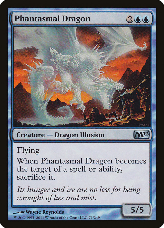 Phantasmal Dragon [Magic 2012] 