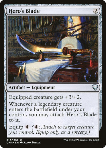 Hero's Blade (314) [Commander Legends] 