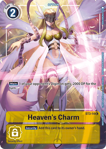 Heaven's Charm [ST3-14] (Tamer's Evolution Box) [Starter Deck: Heaven's Yellow Promos] 