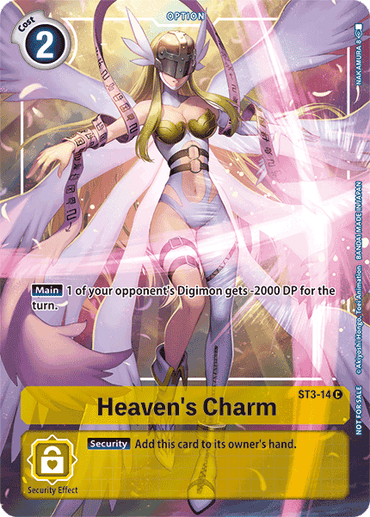 Heaven's Charm [ST3-14] (Tamer's Evolution Box) [Starter Deck: Heaven's Yellow Promos] 