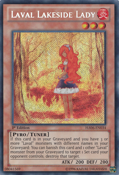 Laval Lakeside Lady [HA06-EN034] Secret Rare 