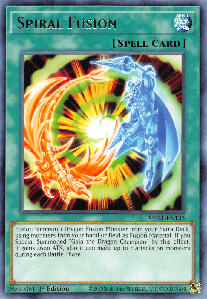 Spiral Fusion [MP21-EN133] Rare 