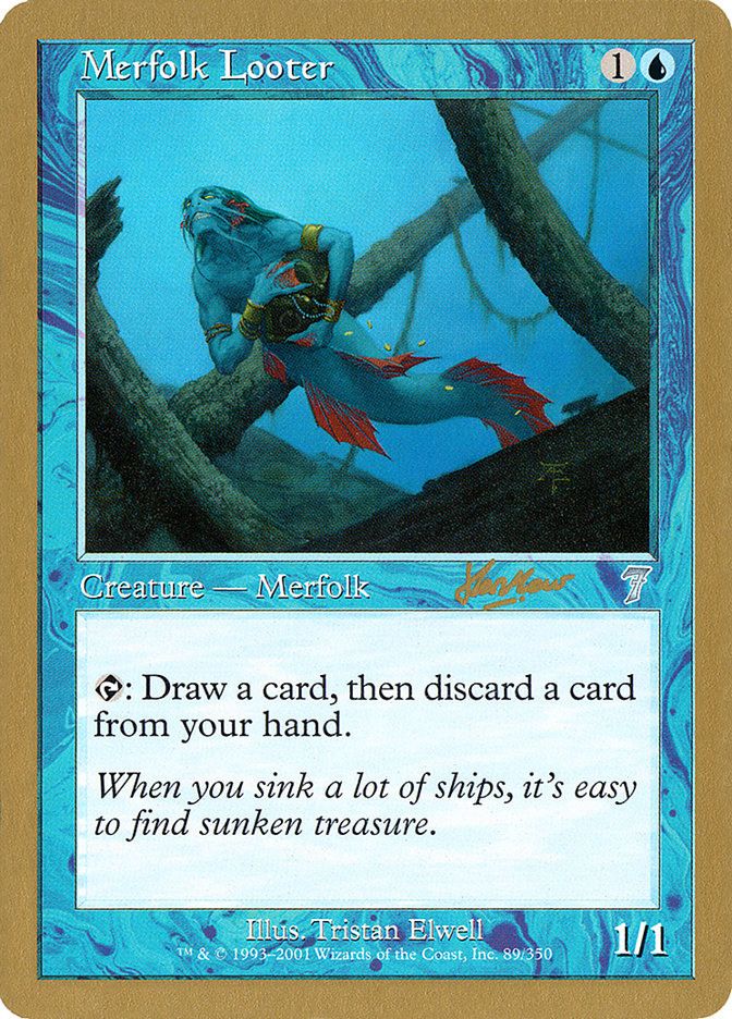 Merfolk Looter (Sim Han How) [World Championship Decks 2002] 