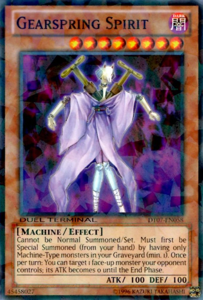 Gearspring Spirit [DT07-EN058] Common 