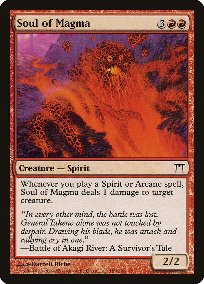 Soul of Magma [Champions of Kamigawa] 