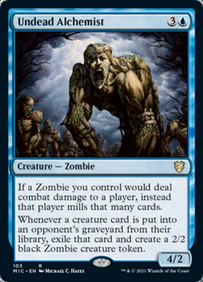 Undead Alchemist [Innistrad: Midnight Hunt Commander] 