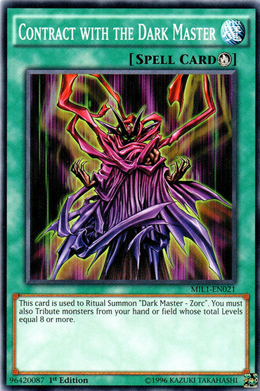 Contract with the Dark Master [MIL1-EN021] Common 