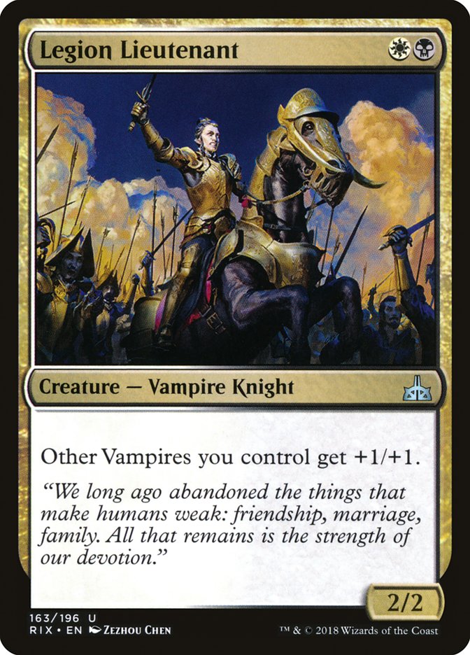 Legion Lieutenant [Rivals of Ixalan] 