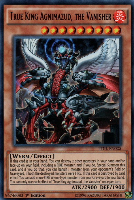 True King Agnimazud, the Vanisher [TDIL-EN025] Ultra Rare 