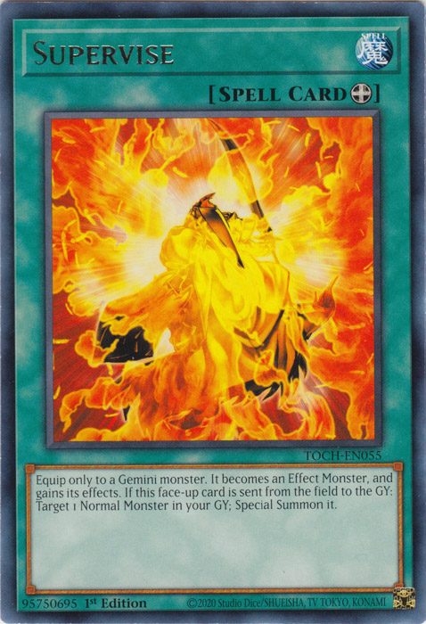Supervise [TOCH-EN055] Rare 