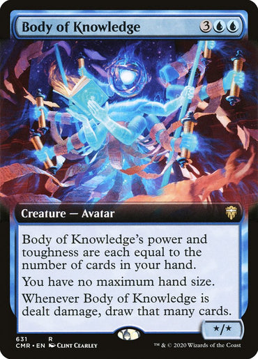 Body of Knowledge (Extended Art) [Commander Legends] 