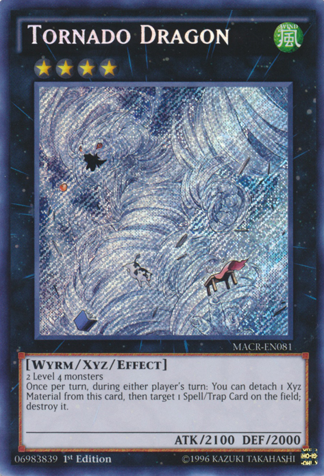Tornado Dragon [MACR-EN081] Secret Rare 